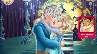 ELSA KISS JACK FROST ЭЛЬЗА И ДЖЕК ФРОСТ ПОЦЕЛУИ