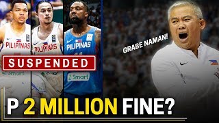 Ang Posibleng Ipataw ng FIBA sa GILAS PILIPINAS | Suspension, Fines, etc.