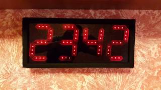 Arduino-Часы на самодельном семисегментном индикаторе