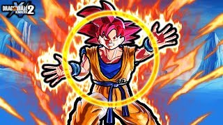 NEW GOD BIND GOKU TECHNIQUE! Dragon Ball Xenoverse 2 Transforming God Goku & Vegeta Custom Skills