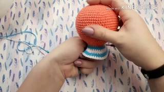 Мастер  класс по вязанию Коржика Три кота  Часть 1