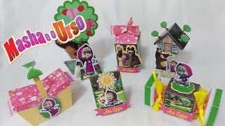 Festa Masha e o Urso - Personalizados