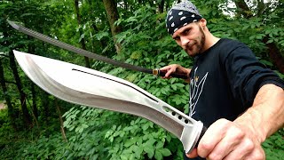 1500 $ Unboxing Massacre (Damascus Katana,Kukri...) Apocalypse Ready Box