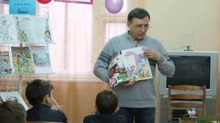 Встреча с детским писателем Сергеем Силиным в Библиотеке Псковкирпич