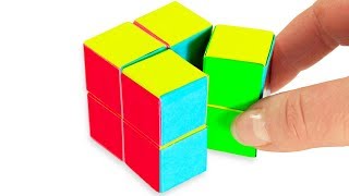Оригами из бумаги КУБИКИ ТРАНСФОРМЕРЫ