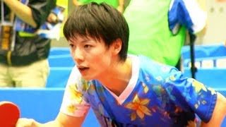 松平健太 × 上田仁 (決勝 第１試合) 東京国体卓球2013-1003