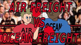 Air Freight Vs. Ocean Freight - Universal Shipping News