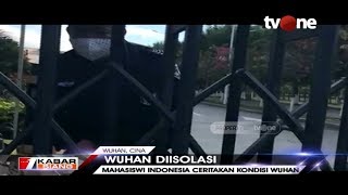 Mahasiswi Indonesia Tunjukan Keadaan Kota Wuhan yang Diisolasi Akibat Virus Corona