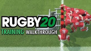 LEARNING HOW TO PLAY RUGBY! | RUGBY 20: Training Walkthrough (XBOX ONE)