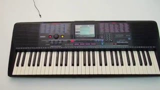 Yamaha PSR-220 Portable Electronic Keyboard Piano Testing (for sale eBay)