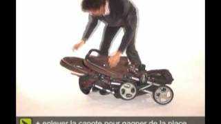 Poussette-Magazine : pliage de la Graco Stadium Duo
