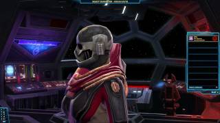 SWTOR - Female Twi'lek  Sith Inquisitor - Showing two different helms