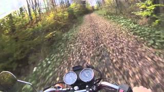 Suzuki Gn125 Ride to Dried up Lake and exploring 2. Gopro Dual Sport Adventure