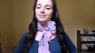 Как красиво завязать шарф или платок