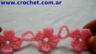 Punto MARGARITA en tejido #crochet o ganchillo (Parte 2) tutorial paso a paso. Moda a Crochet