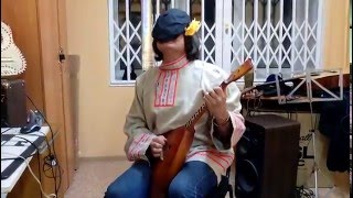 Блюз на балалайке (Blues on balalaika, rock'n'roll , народный инструмент)