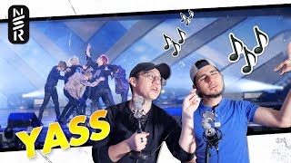 GUYS REACT TO BTS 'FAKE LOVE' LIVE (Lotte Family Concert 2018)