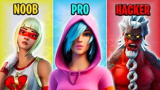 NOOB vs PRO vs HACKER - Fortnite Funny Moments #18