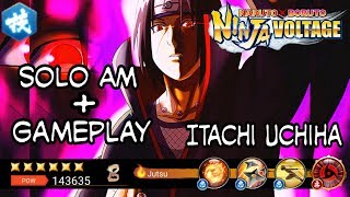 Solo Attack Mission + Gameplay Itachi Uchiha | Naruto x Boruto Ninja Voltage