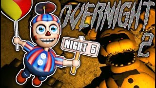 THE END OF OVERNIGHT 2!! BALLOON BOY IS WORSE THAN EVER!! | Night 5: FNAF Free Roam Game