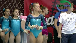 Andreea Ciurusniuc - Vault and Balance Beam | Romanian Gymnastics Championships 2017 | Full HD