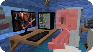 Bebe Aenh juega Chucky en Minecraft - Minecraft