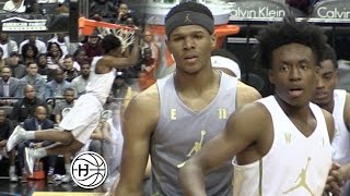 Collin Sexton vs Trevon Duval Jordan Brand Classic Highlights! Young Bull and Tricky Tre BATTLE!