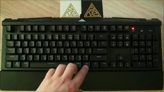 Краткий обзор клавиатуры GAMDIAS Hermes 7 COLOR