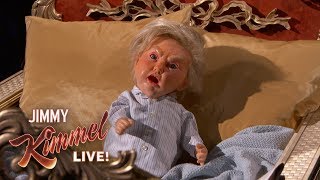Jimmy Kimmel Warns Baby Donald Trump About Comey Book