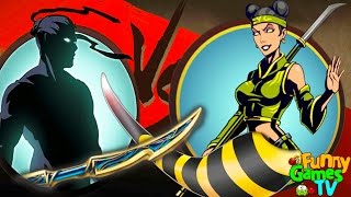 ЖАЛО ОСЫ видео  игра Shadow Fight 2 бой с тенью БИТВА С ОСОЙ