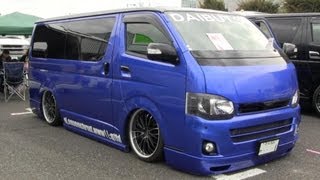 Part1 2012 HIACE CUSTOM CAR SHOW JAPAN TOKYO SBM スタイルボックスミーティング