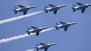 岩国基地フレンドシップデー、ブルーインパルス 航空ショー3　blue impulse