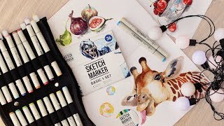 Обзор SKETCHMARKER Basic 2 set 36