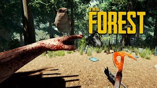 Начало выживания вместе с нудными аборигенами - The Forest