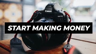 MAKE MONEY WITH PHOTOGRAPHY - How to start a photography business