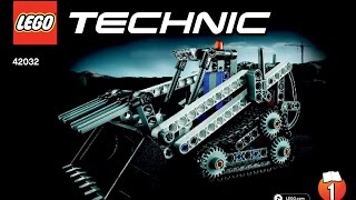LEGO 42032 Compact Tracked Loader Instructions LEGO TECHNIC 2015