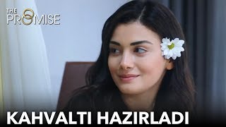 Reyhan elleriyle Emir'e kahvaltı hazırladı | Yemin 151. Bölüm