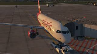 XPlane 11/ Toliss A319 / Stuttgart EDDS Departure / New BSS Soundpack and EDDS Scenery