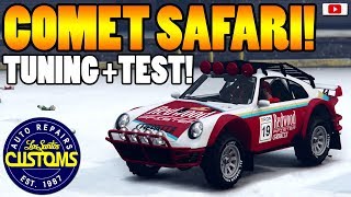 ??Rally Tuning Monster! COMET SAFARI Tuning + Test!?? [GTA 5 Online Doomsday Heist Update DLC]