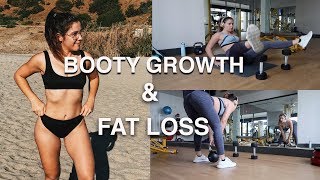 LEG & HIIT Workout | Build A Booty & BLAST Fat | Vlog
