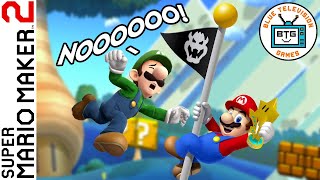 SO CLOSE!  Super Mario Maker 2 Online VS - BTG vs LAIR
