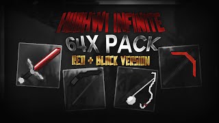Minecraft PvP Texture Pack - Huahwi Infinite Pack 64x [Red & Black Version] - by YungVik [1.7/1.8]