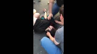 26.05.2016 ДТП в Ижевске на ул. Пушкинская, пьяный водитель сбили девушку и скрылся