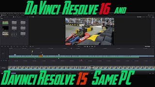 Install DaVinci Resolve 16 & DaVinci Resolve 15 on the same PC