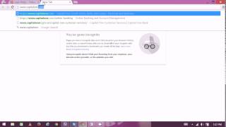 Capital One Create Account - Capital One Online Banking Registration