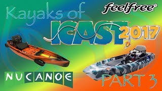 Kayaks of ICAST 2017 (Part 3: Nucanoe & Feelfree)