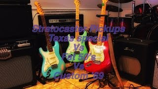 The Ultimate Fender Pickup Comparison: Texas Specials vs Fat 50's vs Custom '69