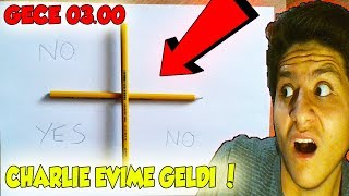 GECE 3'te SAKIN CHARLIE CHARLIE CHALLENGE OYNAMAYIN!
