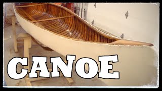 Cedar Plank Canoe Restoration - Ep8 : Re-Canvassing!