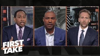 Will Eagles run away with NFC East? Is Eli Manning ‘cooked?’ | First Take | ESPN